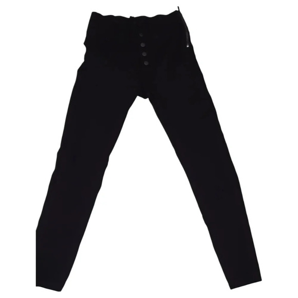 Zara Trafaluc Black Skinny High Waisted Thick Premium Leggins/Pants Size M - Picture 2 of 9